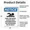 Signmission Pool For Hotel Guests Sign With Symbol, 5 in W x Rectangle, Vinyl Decal OS-2PACK-NS-D-57-V-17687 - alternate 5